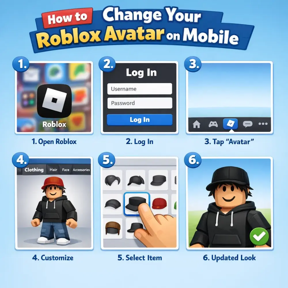 How to Change Your Roblox Avatar on Mobile