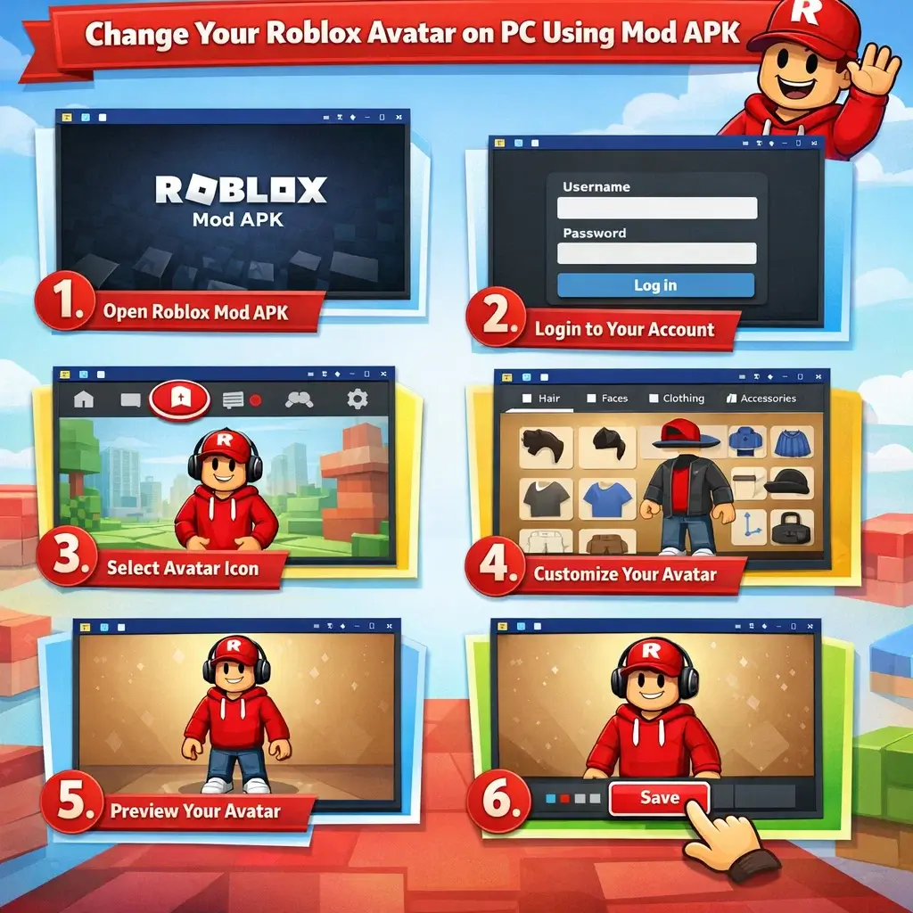 How to Change Your Roblox Avatar on PC