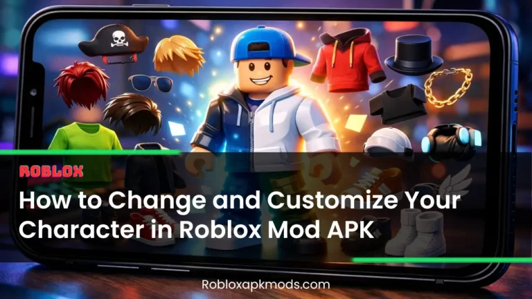 How to Change and Customize Your Character in Roblox Mod APK