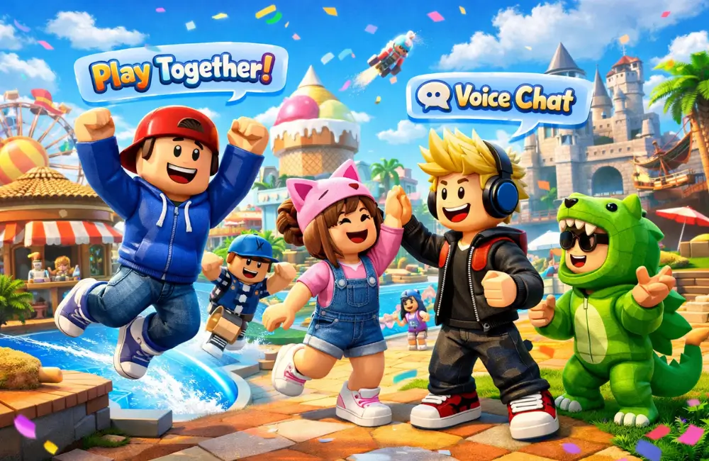 Roblox mod apk feature Multiplayer and Social Features